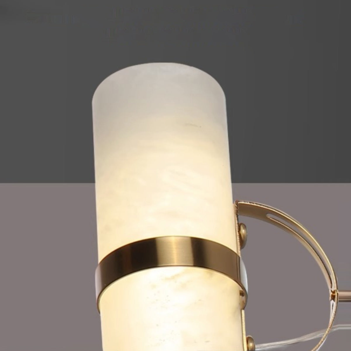Mini Zylindrische Alabaster Pendelleuchte | Esilora