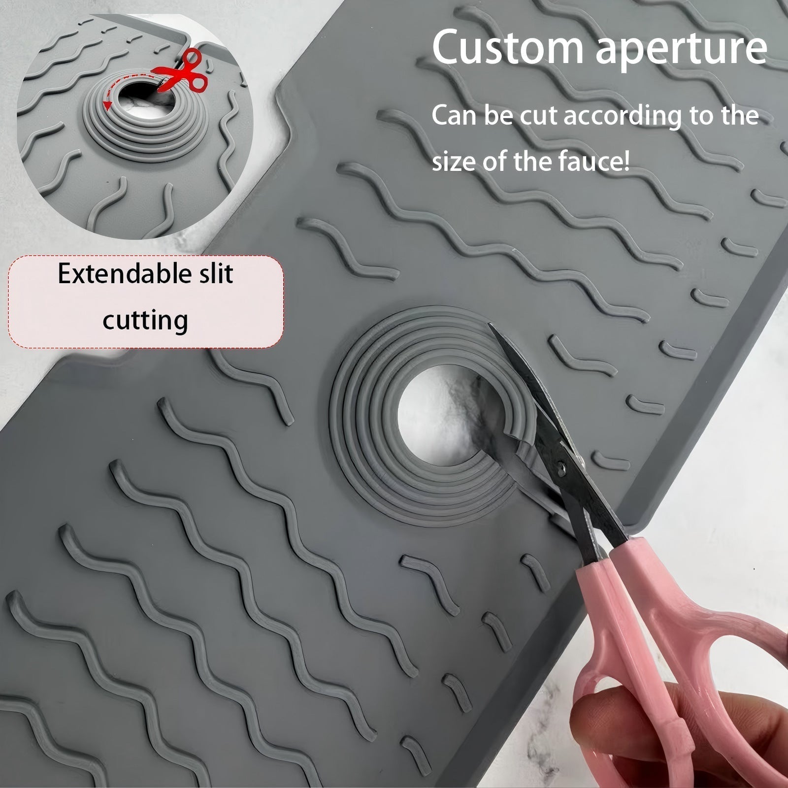 Organiseur d’évier en silicone - Esilora