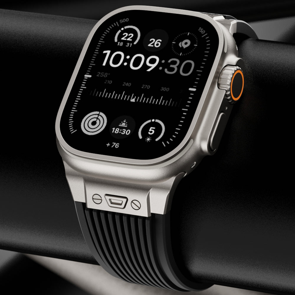 Bracelet en silicone pour Apple Watch – Design élégant et épuré - Esilora
