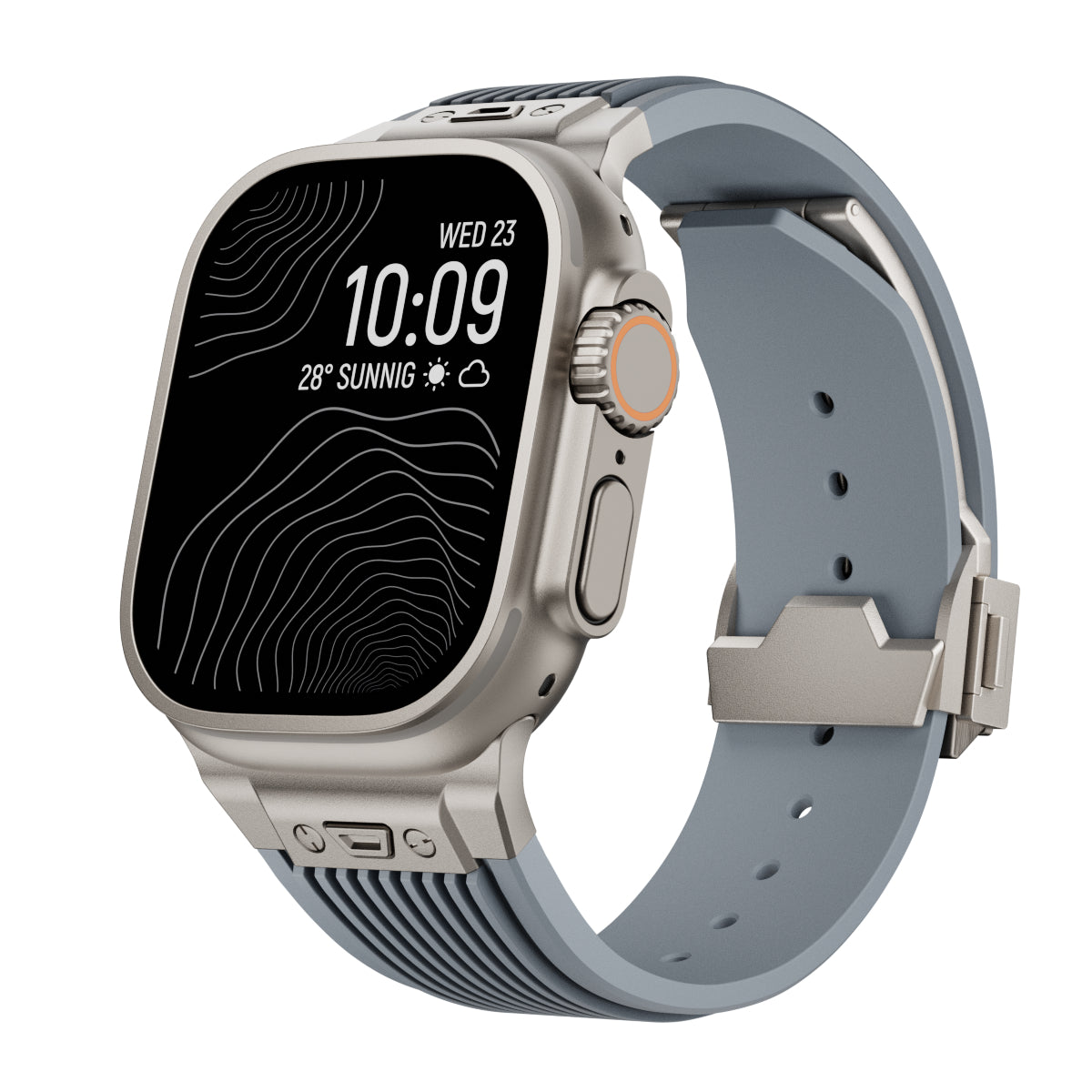 Bracelet en silicone pour Apple Watch – Design élégant et épuré - Esilora