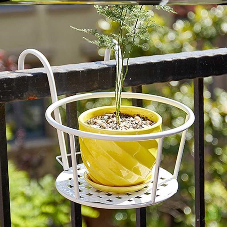 Plant Hanging Shelf for Balcony Dreams – Stable Support Solution - Esilora