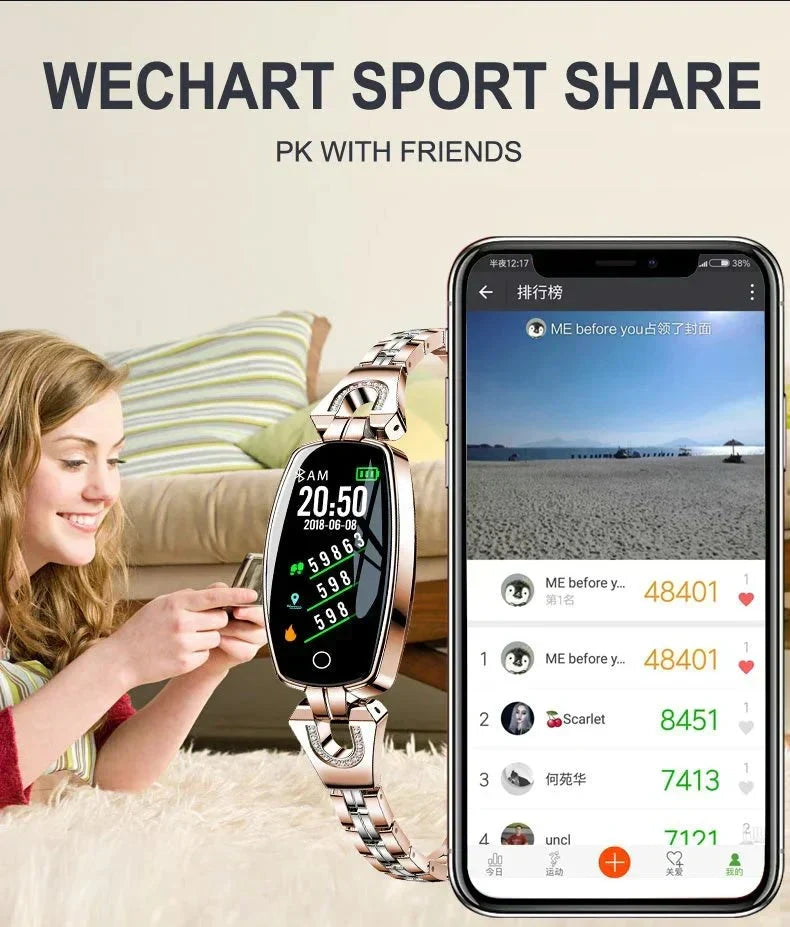 Smart Waterproof Activity Tracker for Health Monitoring and Workouts - Esilora