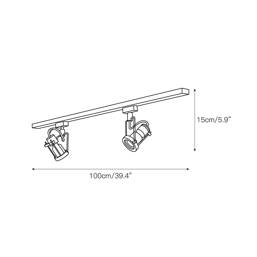 Lucide Industrial Track Lights | Esilora