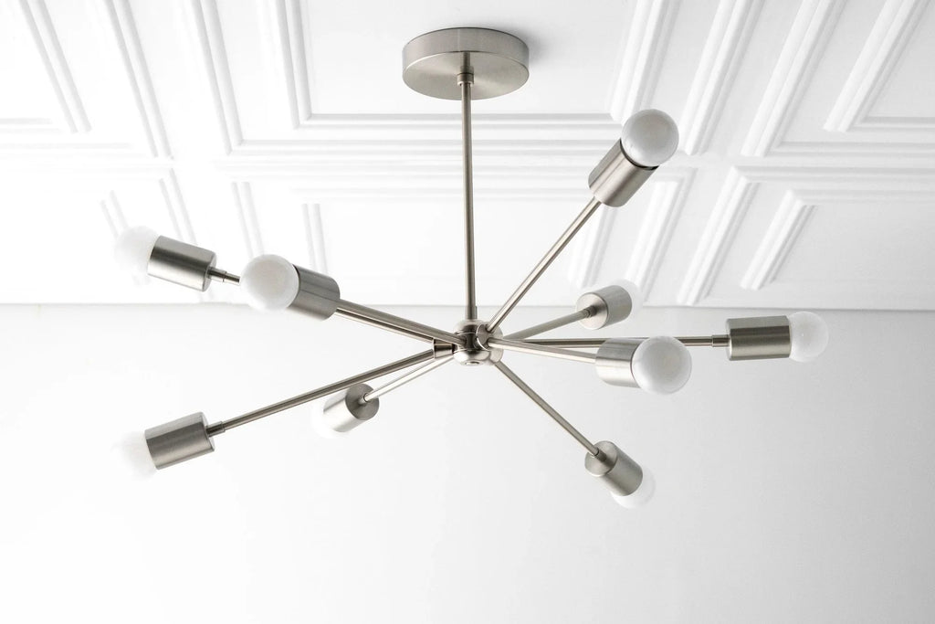 Mobilux Line Moderner Kronleuchter - Mid Century Deckenleuchte | Esilora