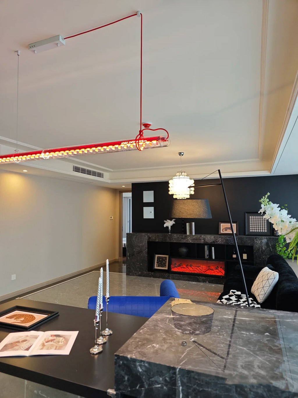 Tubular Linear LED Pendant Lamp | Esilora