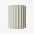 Ribellex Ribbed Wall Lamp - Modern Resin Lamp for Bedroom N59 | Esilora