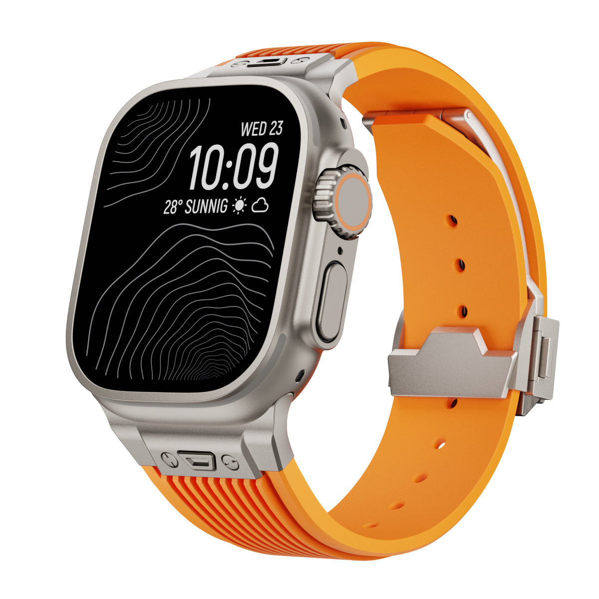 Bracelet en silicone pour Apple Watch – Design élégant et épuré - Esilora