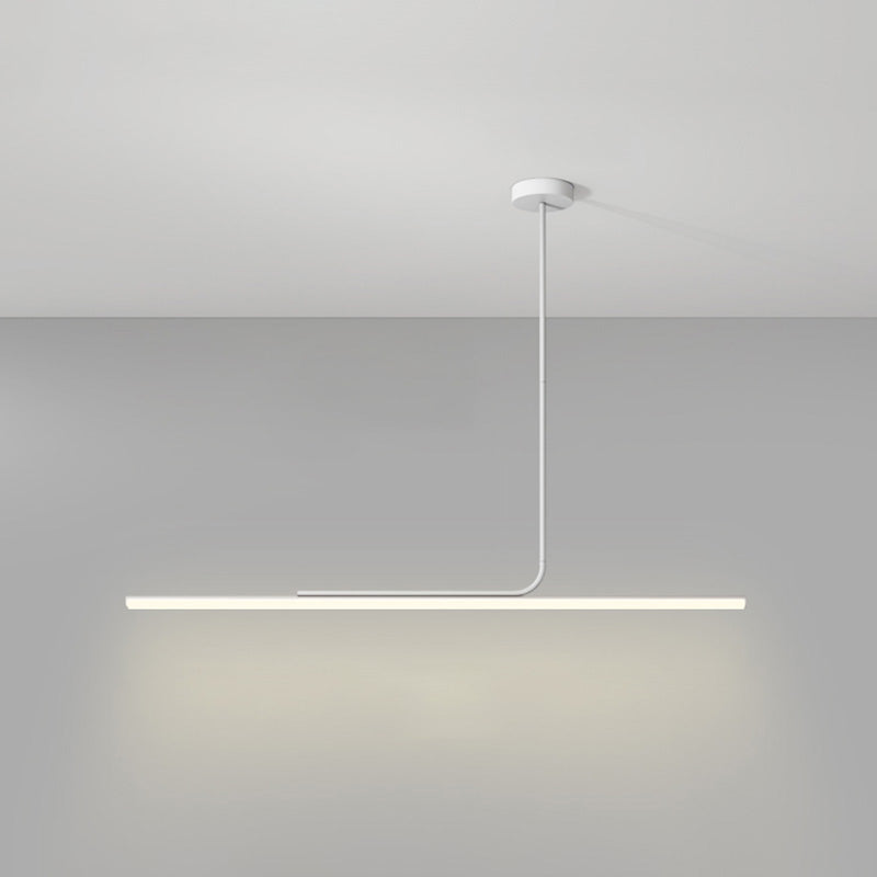 Lumineo Contemporary Decorative Dining Room Chandelier White Paint Push Button Switch | Esilora