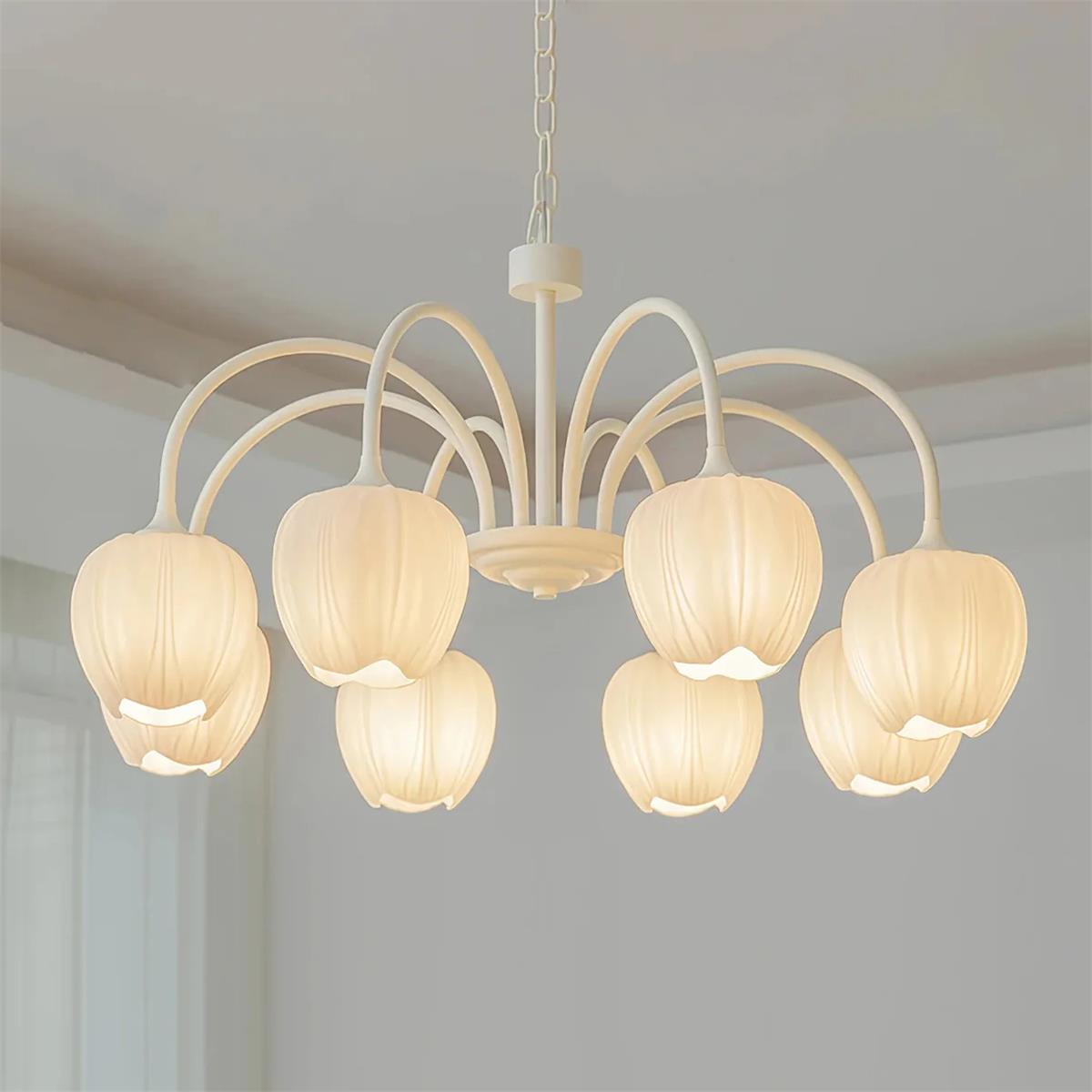 Tulip Matcha Chandelier | Esilora