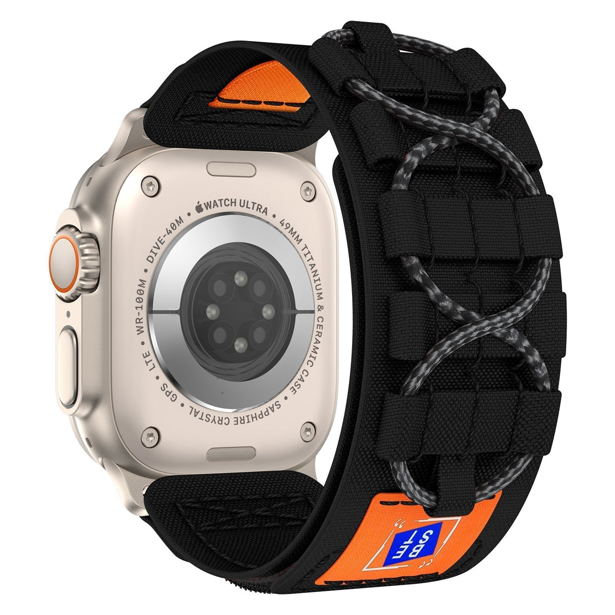 Taktický nylonový řemínek pro chytré hodinky pro outdoorové použití – Esilora