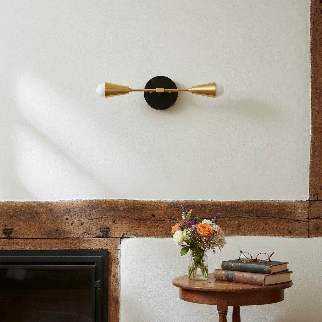 Mobilux Line Sleek Linear Light – Mid-Century Wall Lamp for Hallway | Esilora