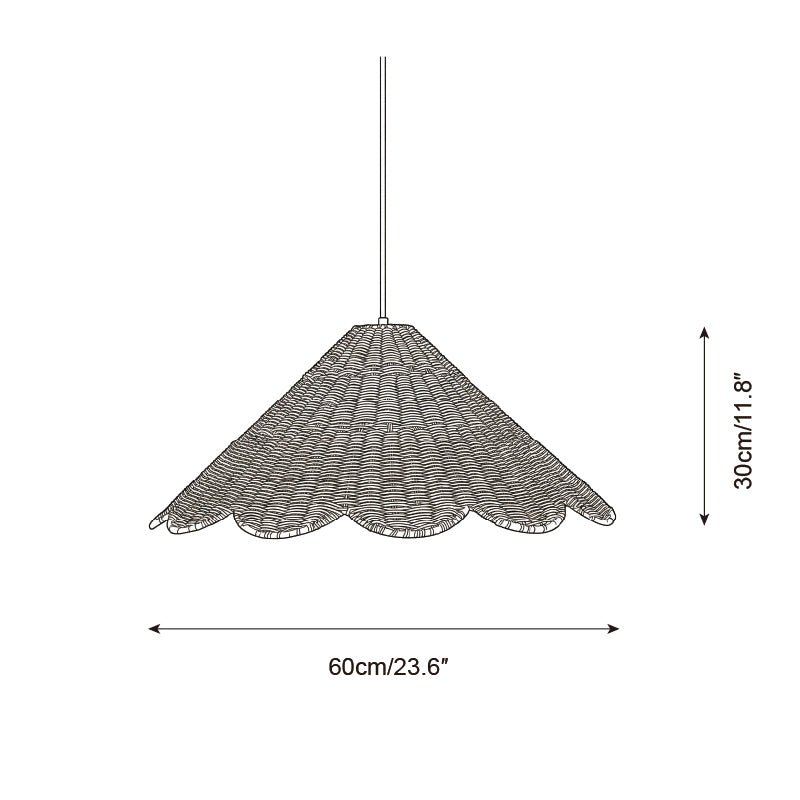 Scallop Pendant Lamp | Esilora