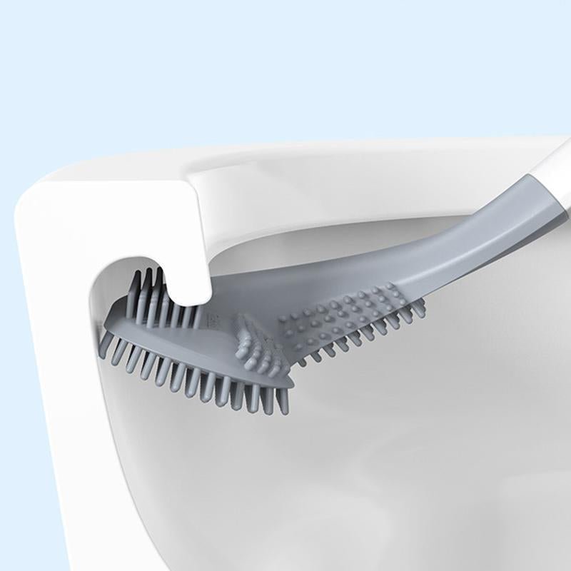Toaletní kartáč | trojúhelníková hlavice | čištění z TPR odolné proti poškrábání | Silly - Esilora