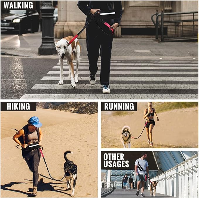 Soft Control Dog Leash for Relaxed Walks Without Jerking - Esilora
