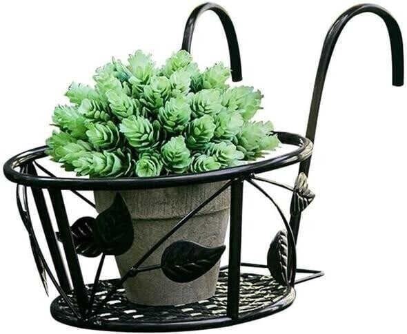 Plant Hanging Shelf for Balcony Dreams – Stable Support Solution - Esilora