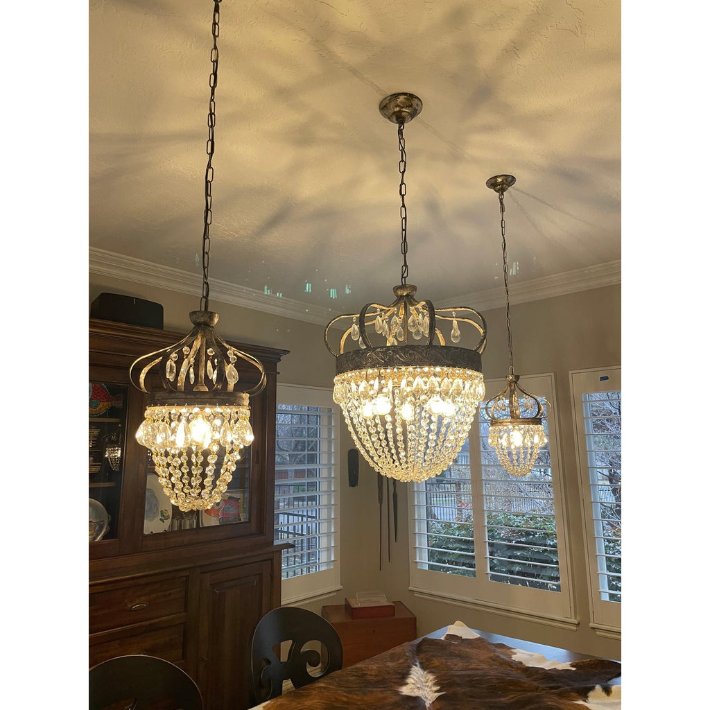 Abella Tear Drop Chandelier | Esilora