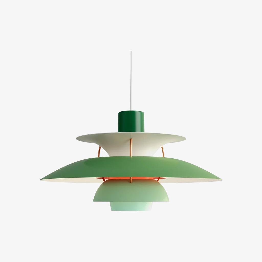 Layora Modern Scandinavian Pendant Light – Multi-Color Aluminum Design for Dining and Living Room N38 | Esilora