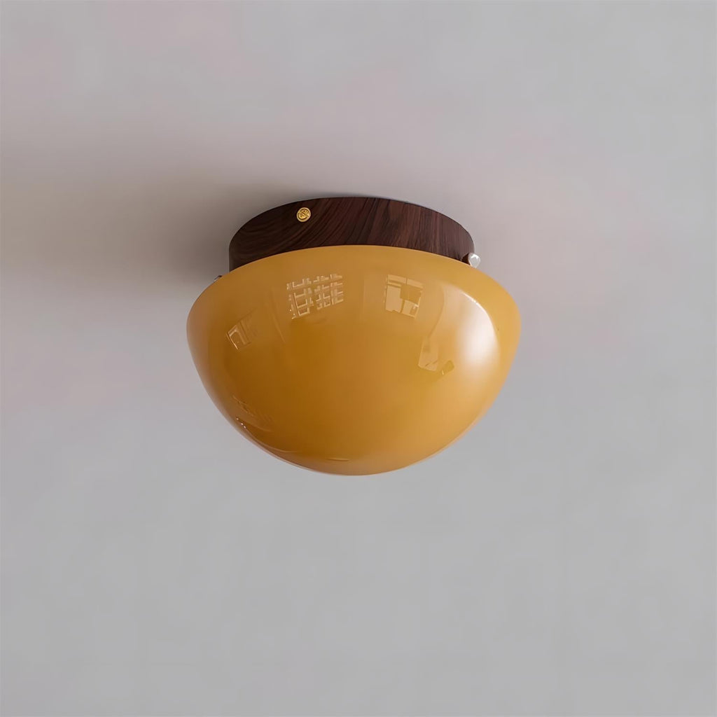 Honeyed Dome Ceiling Lamp | Esilora