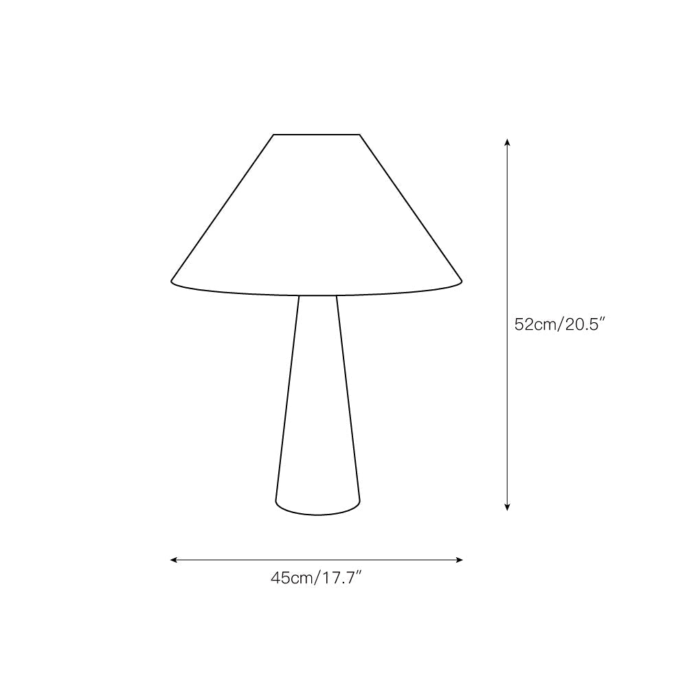 Lulu Travertine Table Lamp | Esilora