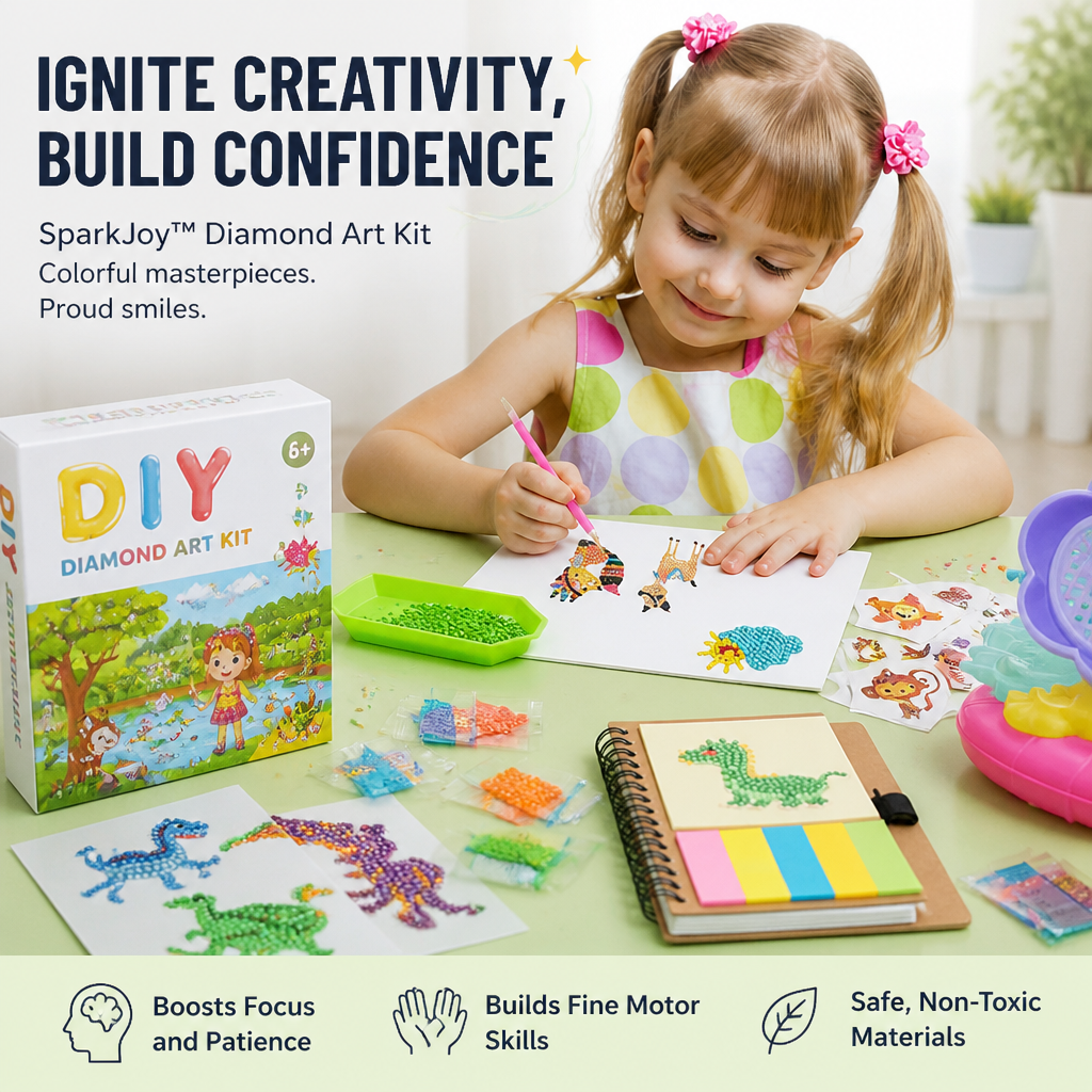 SparkJoy — Ignite Your Child’s Confidence with Every Sparkling Masterpiece - Esilora