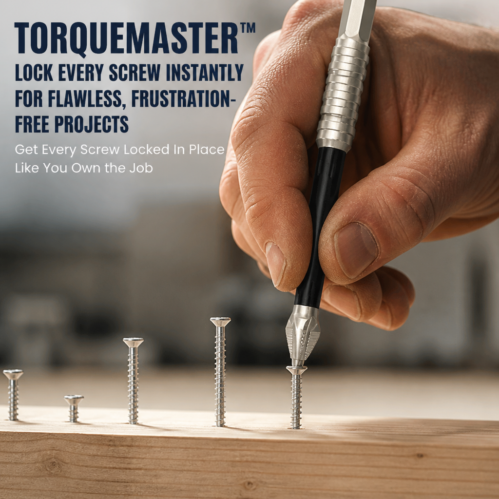 TorqueMaster — Bloquez chaque vis instantanément pour des projets impeccables et sans frustration - Esilora