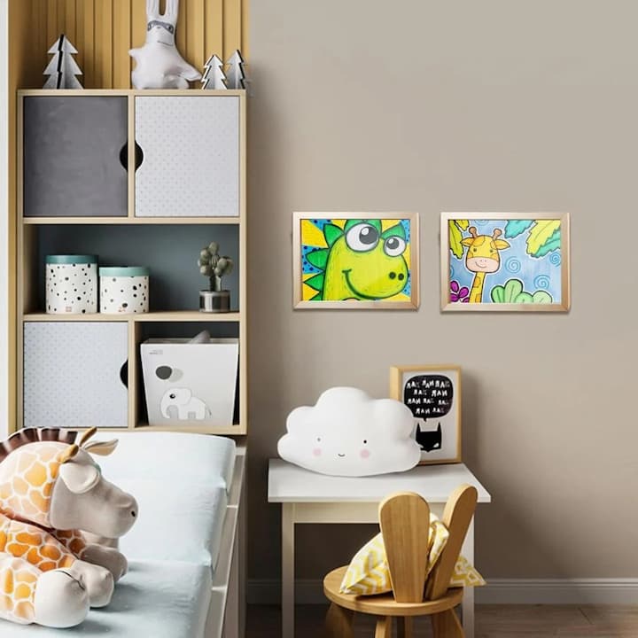 Showcase Children's Art with a Space that Celebrates Their Creativity - Esilora