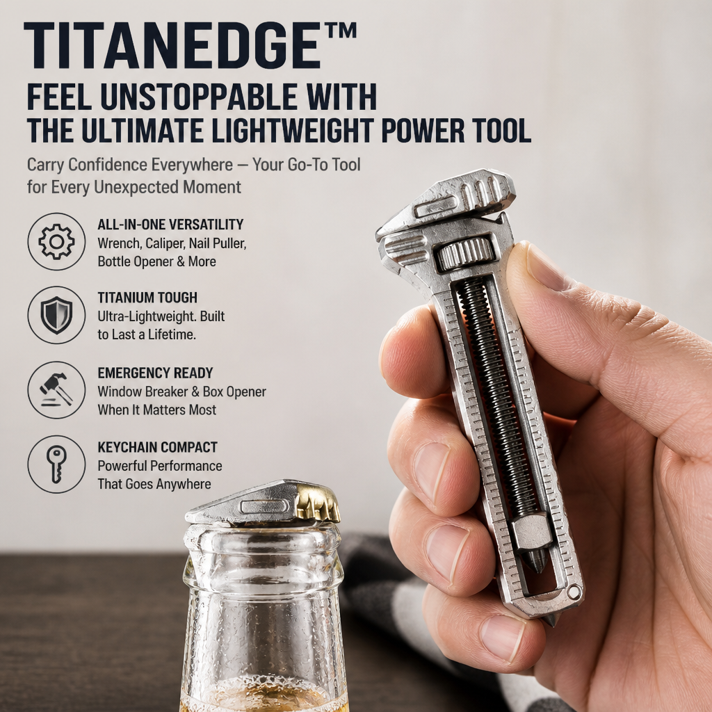 TitanEdge — Sinta-se imparável com a derradeira ferramenta elétrica leve - Esilora