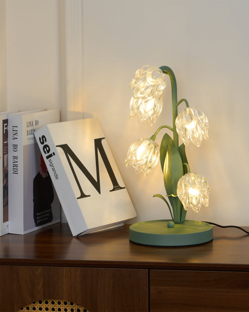 Niya grüne Tischlampe | Esilora
