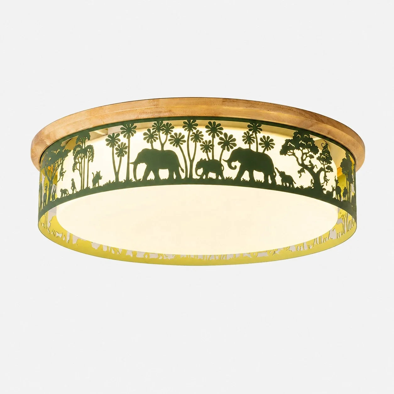 Lampada da soffitto LED a spettro completo con silhouette cava | Esilora