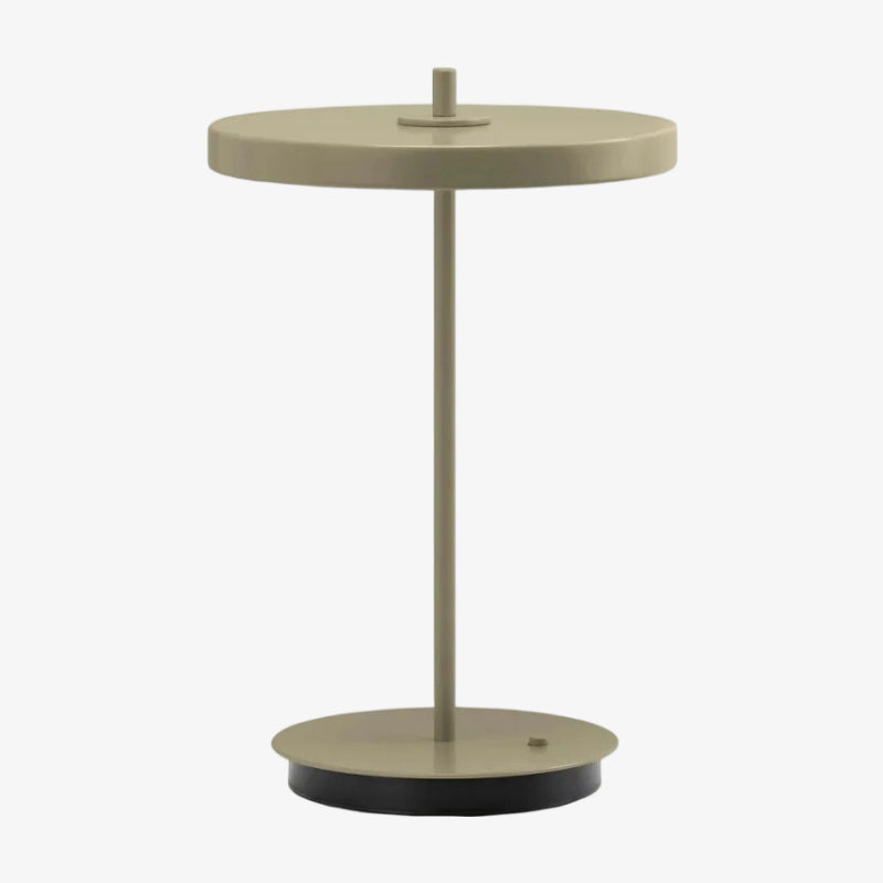 Astris Sculptural Modern Minimalist Metal Table Lamp for Living Room and Office | Esilora