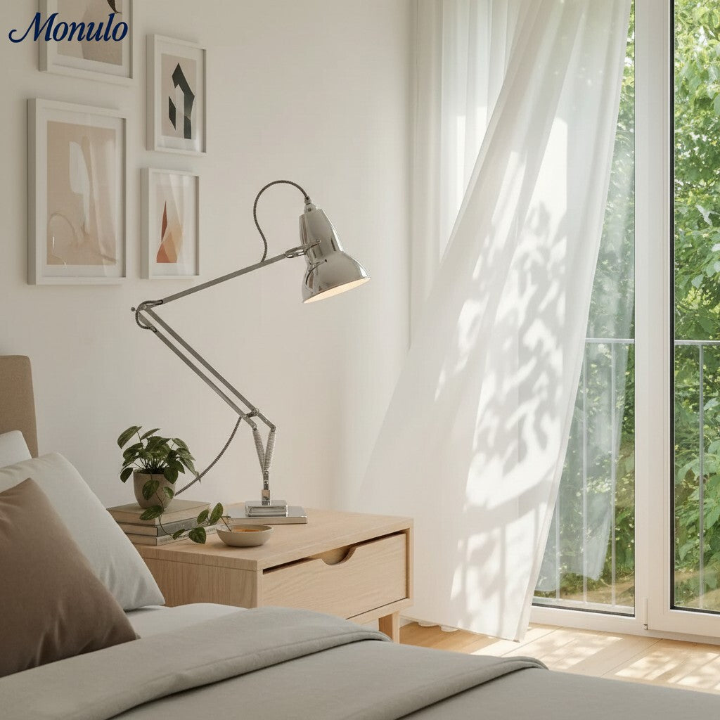 Modryx Adjustable Desk Lamp - Vintage Industrial Metal for Office and Bedroom | Esilora