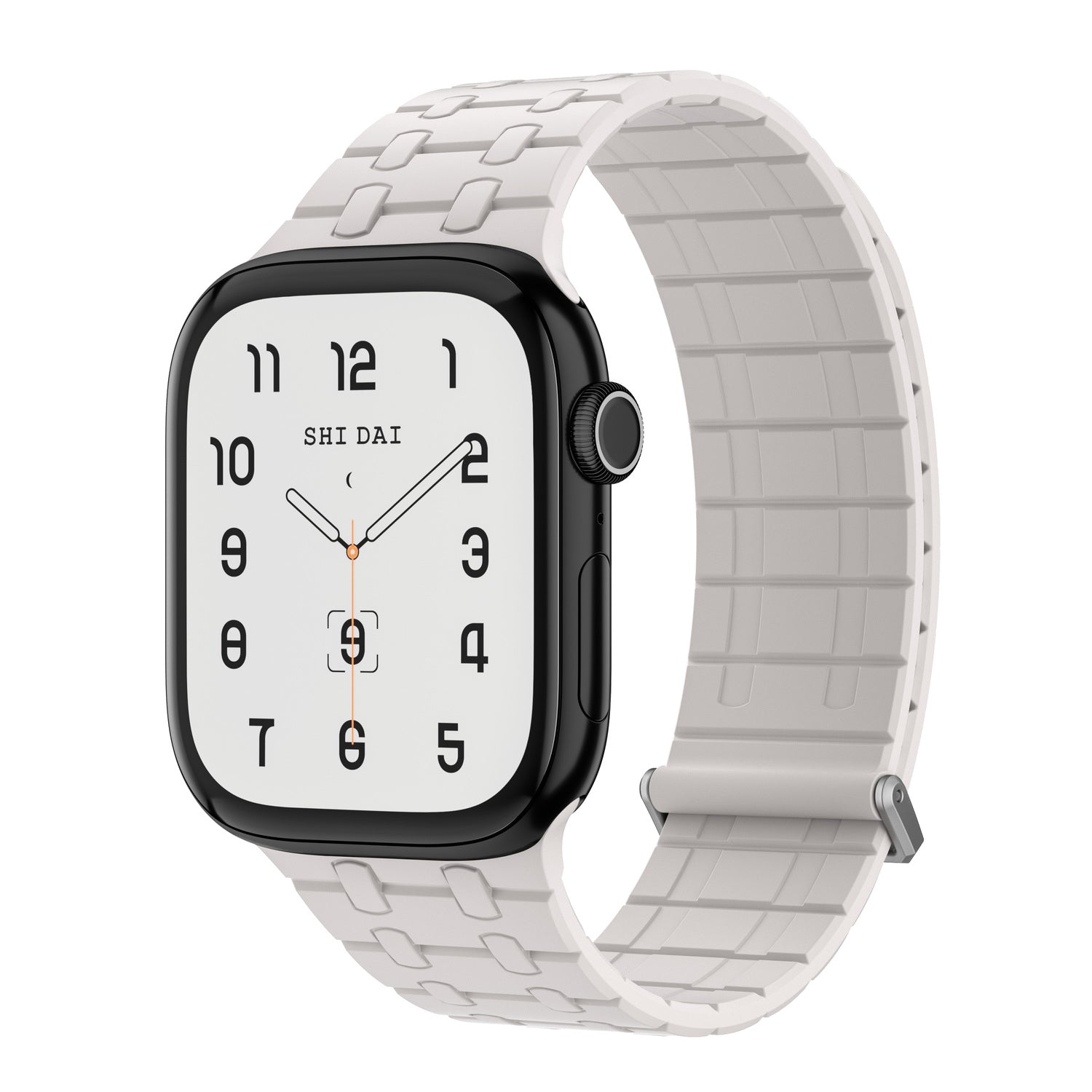 Bracelet magnétique en silicone pour montre connectée - Esilora
