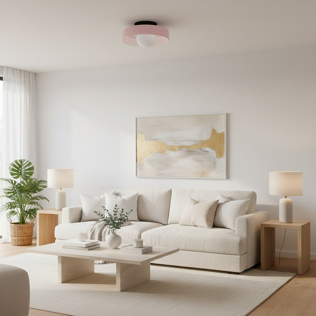 Verdoma Morandic Disc Orb Wall and Ceiling Lamp for Modern Interiors | Esilora