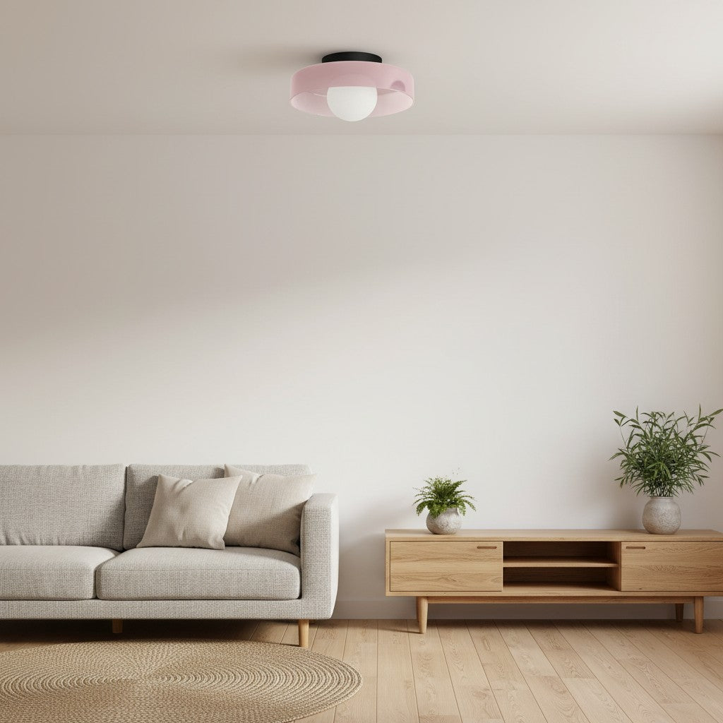 Verdoma Morandic Disc Orb Wall and Ceiling Lamp for Modern Interiors | Esilora