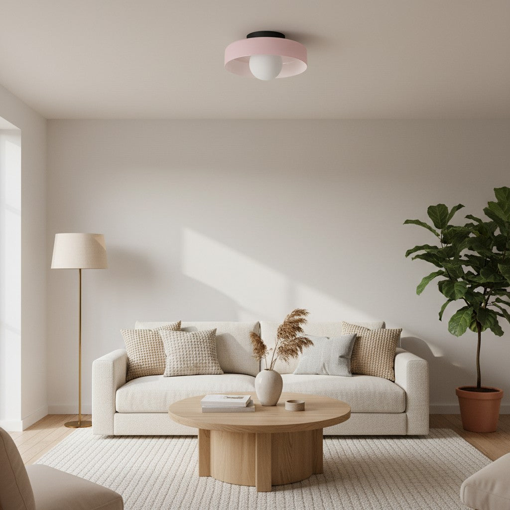 Verdoma Morandic Disc Orb Wall and Ceiling Lamp for Modern Interiors | Esilora