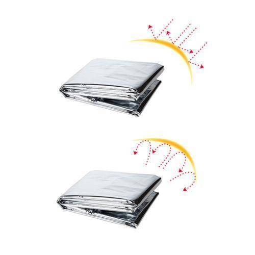 Survival Blankets for Emergencies – Set of 10 - Esilora