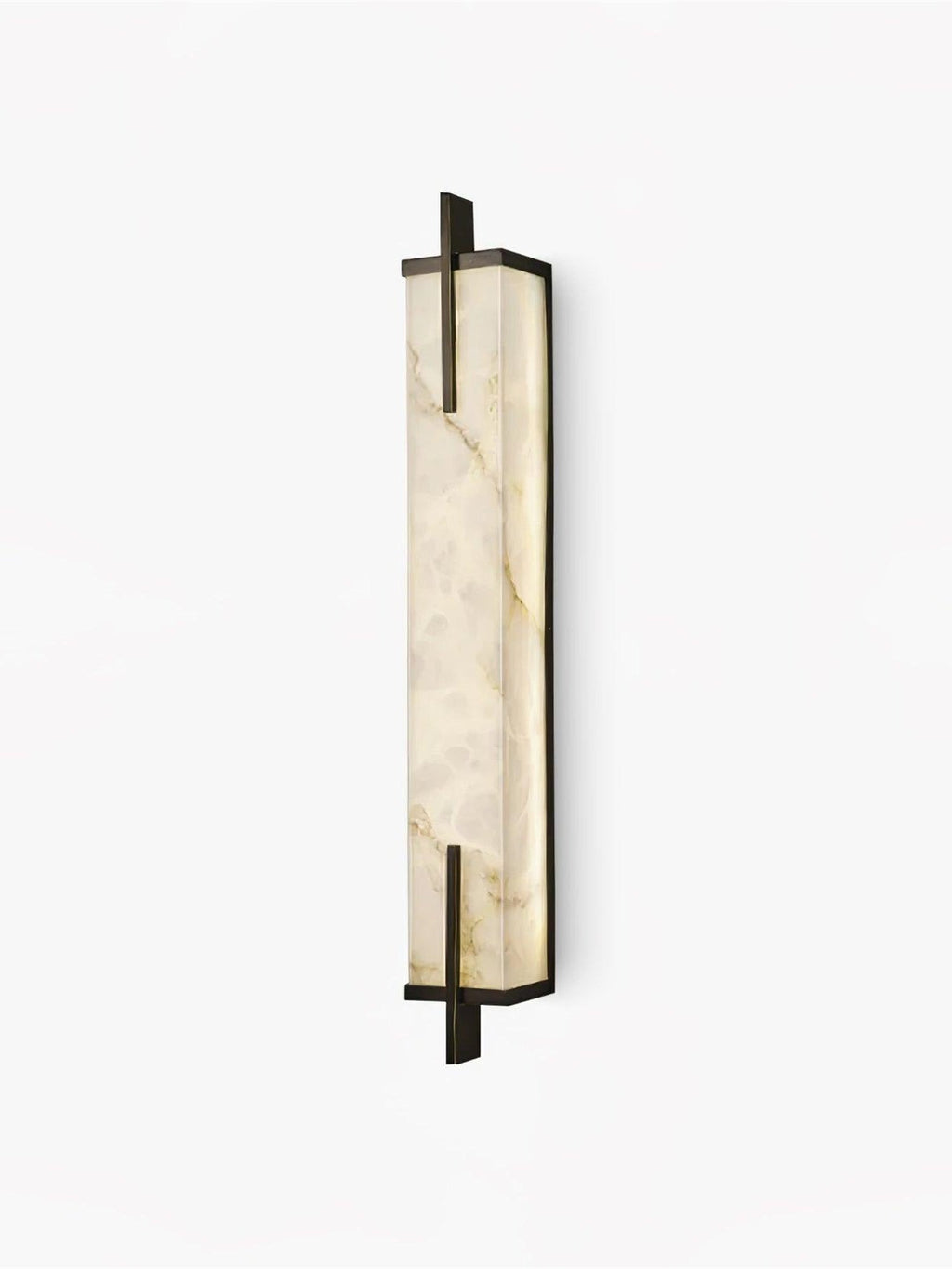 Rectangle Alabaster Wall Sconce | Esilora