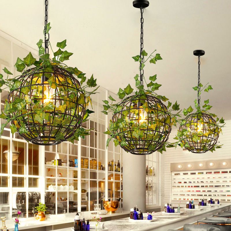 Verdeleia Layered Plant-Accented Pendant – Modern Hanging Lamp for Home Interiors | Esilora