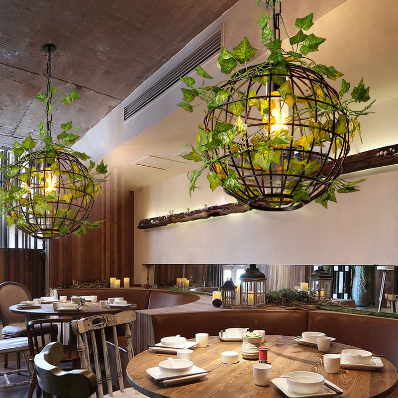 Verdeleia Layered Plant-Accented Pendant – Modern Hanging Lamp for Home Interiors | Esilora