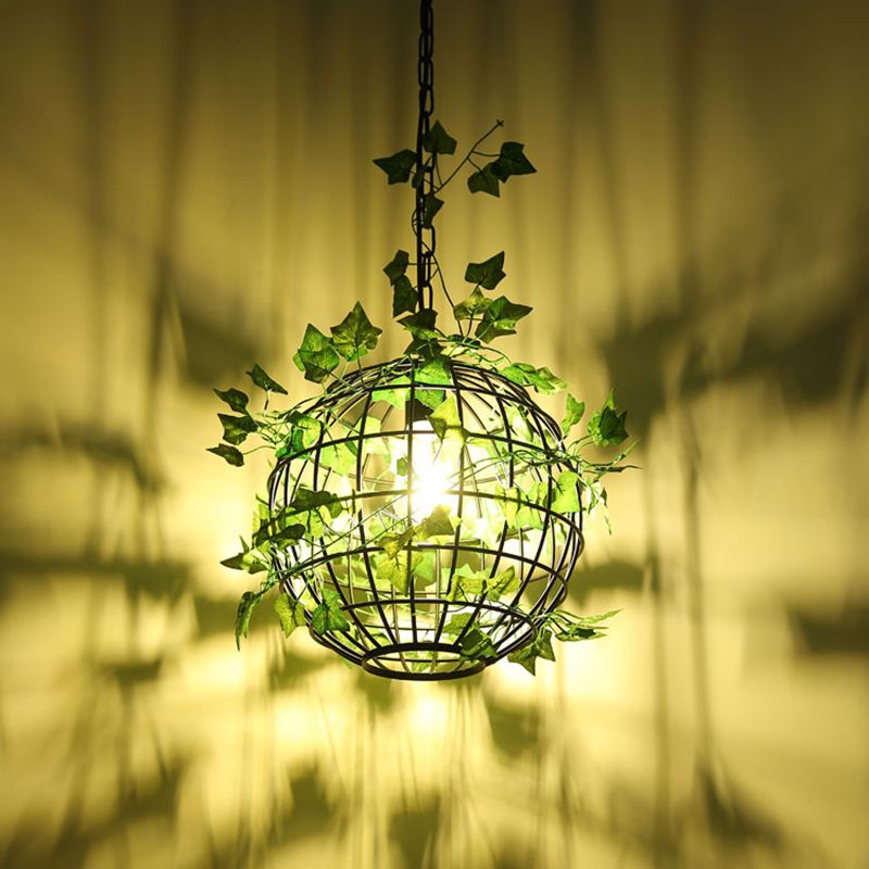 Verdeleia Layered Plant-Accented Pendant – Modern Hanging Lamp for Home Interiors | Esilora