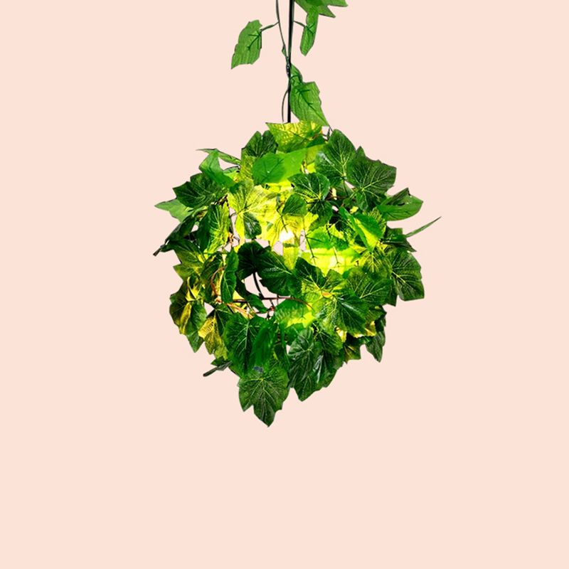 Verdeleia Layered Plant-Accented Pendant – Modern Hanging Lamp for Home Interiors | Esilora