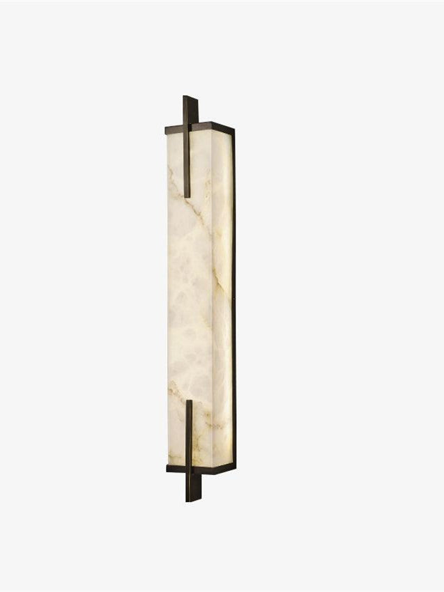 Rectangle Alabaster Wall Sconce | Esilora