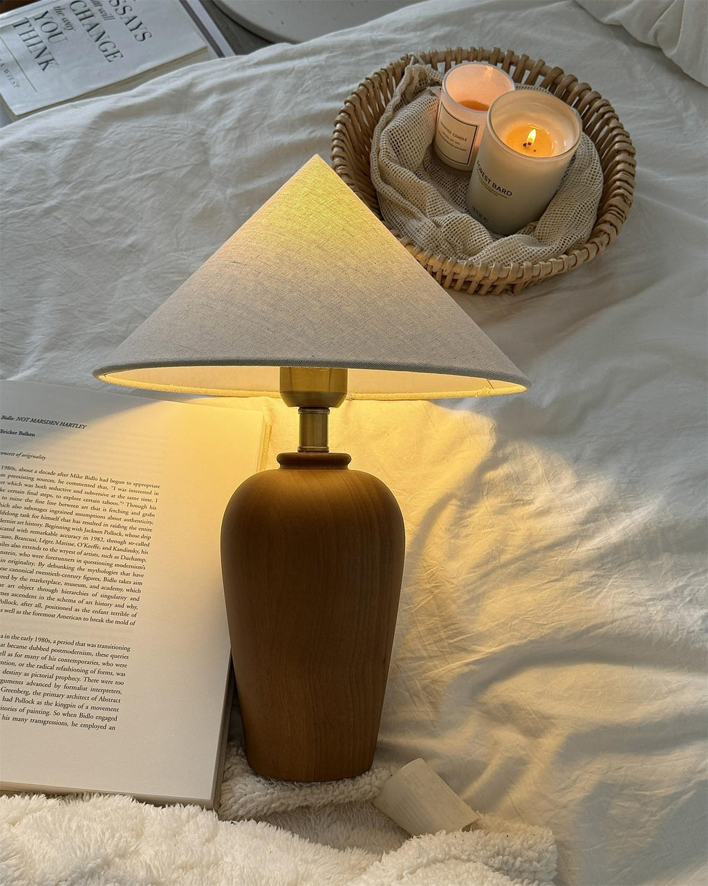 Brayden Wood Table Lamp | Esilora