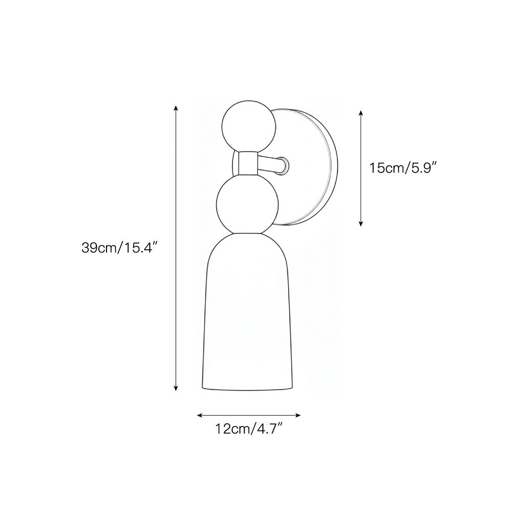 Minimalistische Wandlampe Moderne Lineare Wandleuchte für Schlafzimmer Flur | Esilora