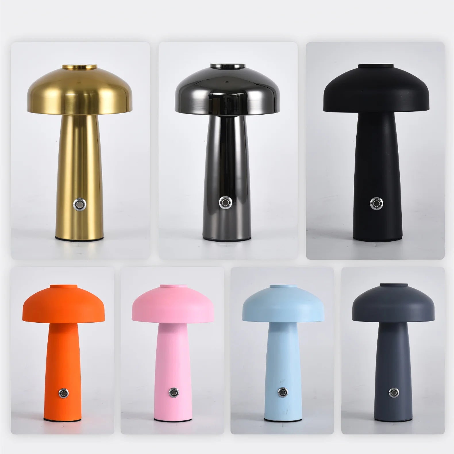 Leon Mushroom Table Lamp (built-in battery) | Esilora