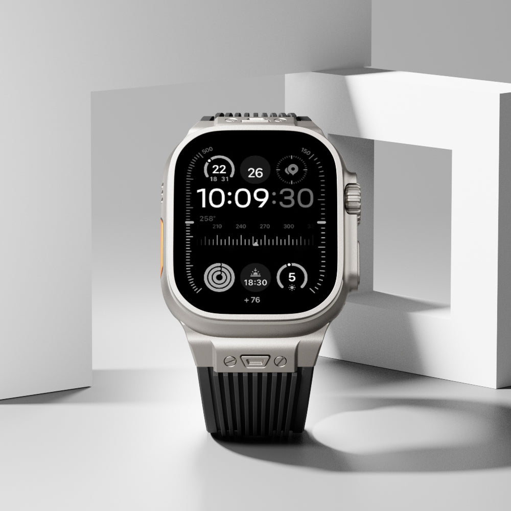 Bracelet en silicone pour Apple Watch – Design élégant et épuré - Esilora