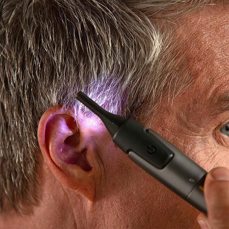 Precision Trimmer with LED Light and Titanium Blades - Esilora