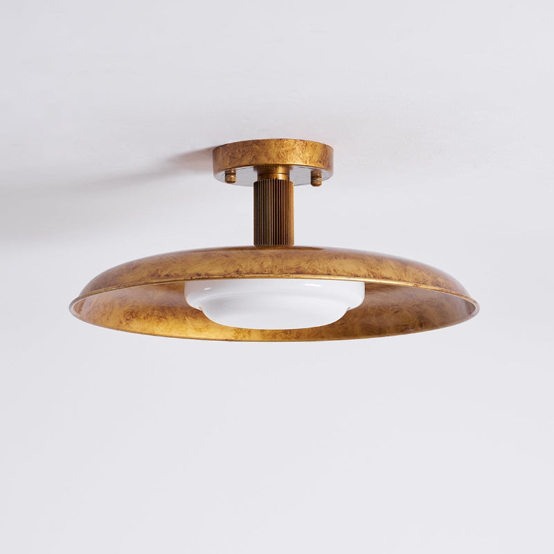 Pot-Lid Style Flat-Panel Ceiling Light | Esilora