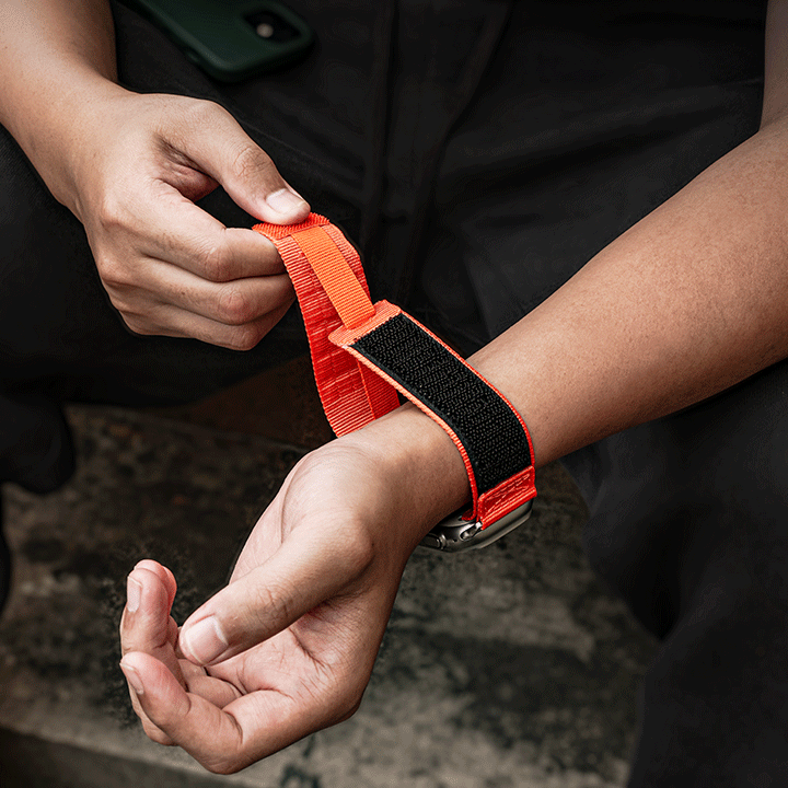 Taktický nylonový řemínek pro chytré hodinky pro outdoorové použití – Esilora