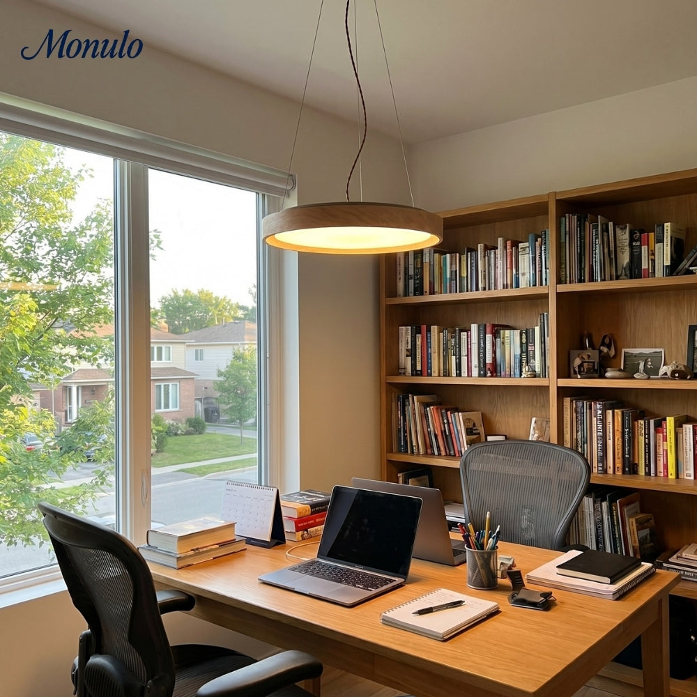 Miravelle Minimalistische Travertin Pendelleuchte – Moderne Lampe für Innenräume | Esilora